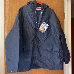 Mens XL heavy duty raincoat